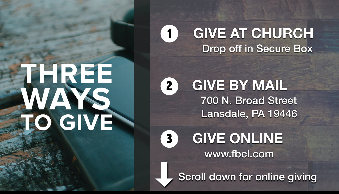 FBCL_GIVE - FBC Lansdale